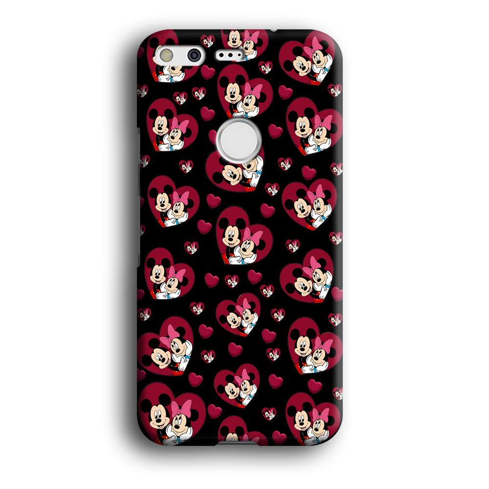 Girly Mickey Mouse Couple Google Pixel XL 3D Case-Xtracase