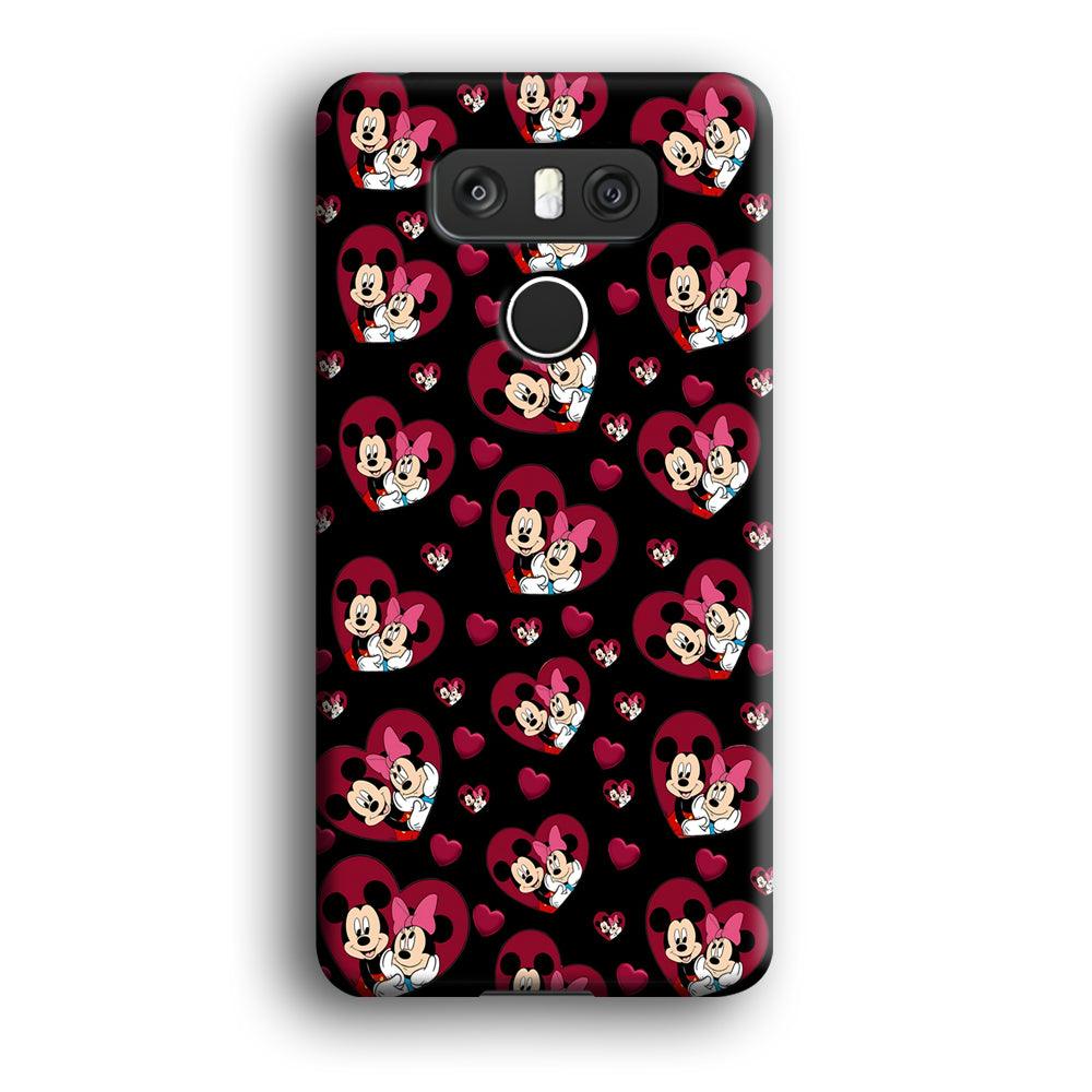 Girly Mickey Mouse Couple LG G6 3D Case-Xtracase