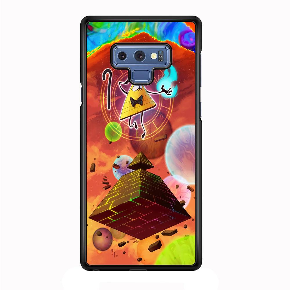 Gravity Falls Bill Cipher Art Samsung Galaxy Note 9 Case-Plastic / Full Wrap (3D Case)-Xtracase