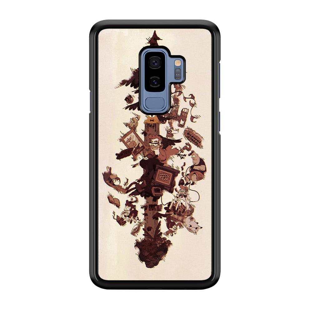 Gravity Falls Family Samsung Galaxy S9 Plus Case-Plastic / Full Wrap (3D Case)-Xtracase