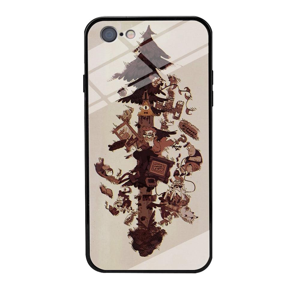 Gravity Falls Family iPhone 6 Plus | 6s Plus Case-Tempered Glass Case-Xtracase