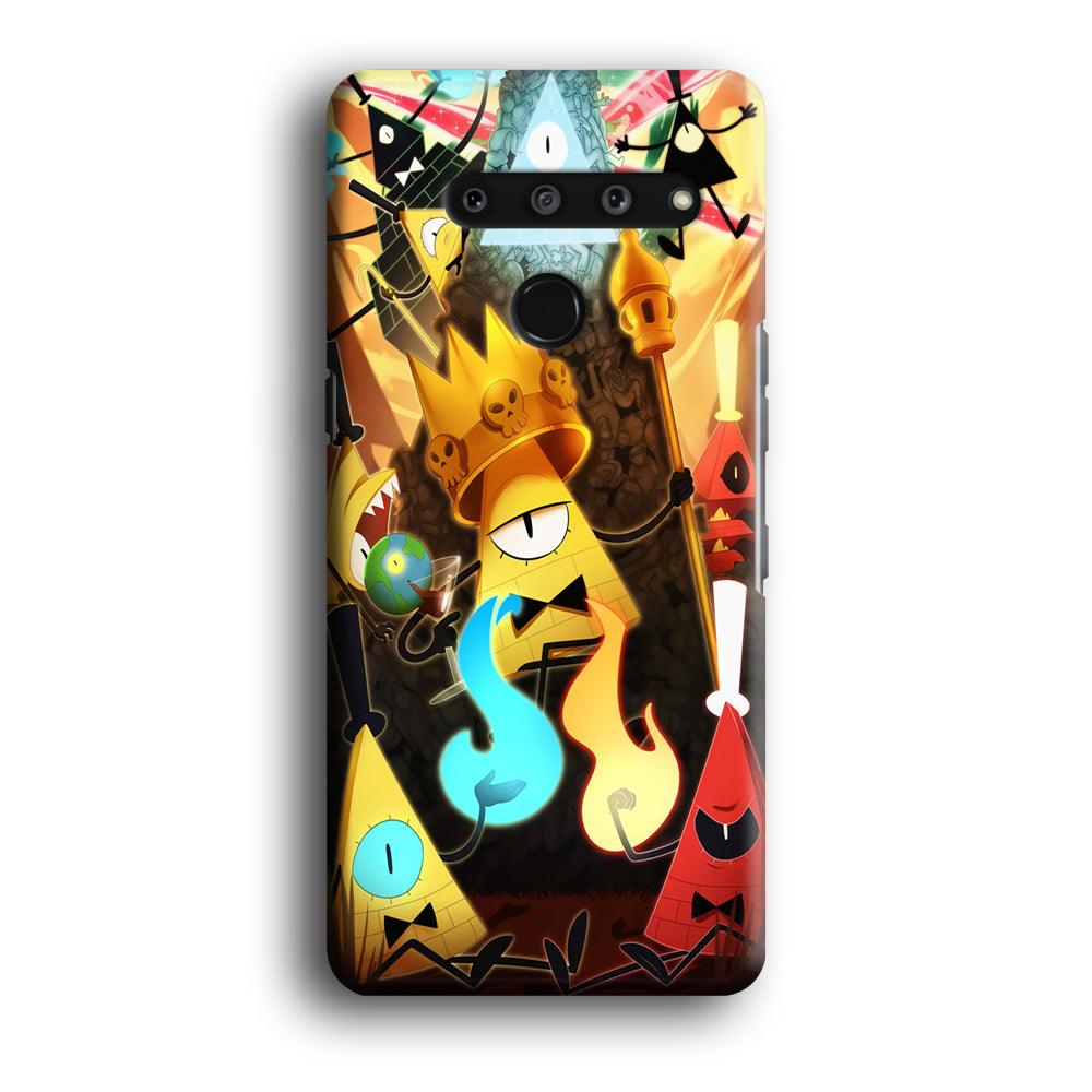 Gravity Falls Bill Cipher King LG V50 3D Case-Xtracase