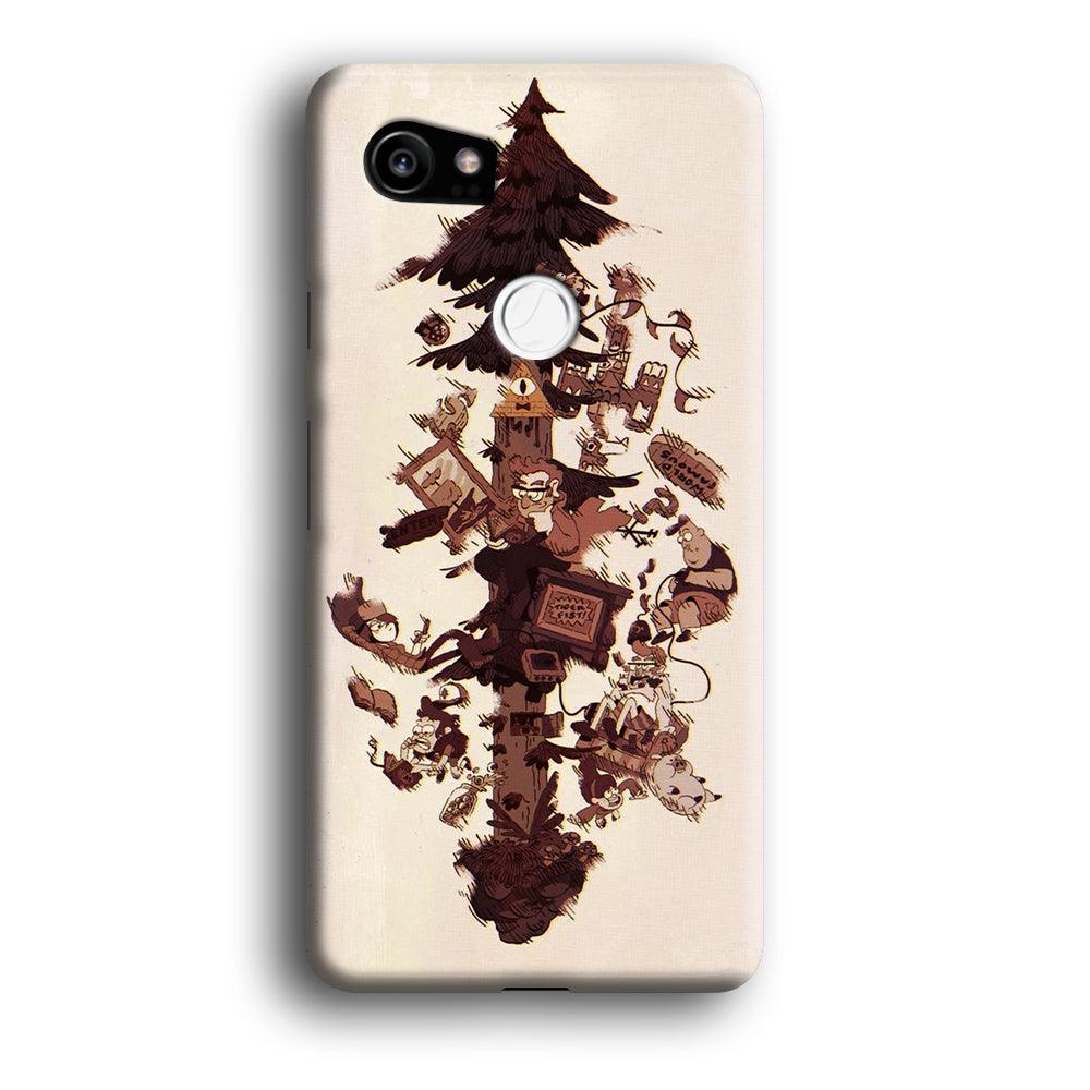 Gravity Falls Family Google Pixel 2 XL 3D Case-Xtracase