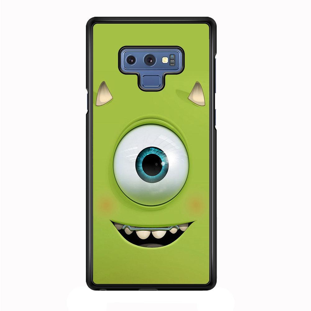 Green Face Monster Samsung Galaxy Note 9 Case-Plastic / Full Wrap (3D Case)-Xtracase