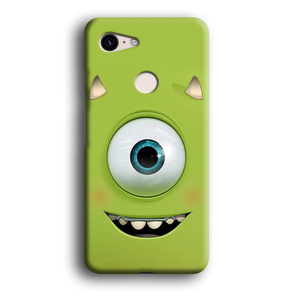 Green Face Monster Google Pixel 3 XL 3D Case-Xtracase