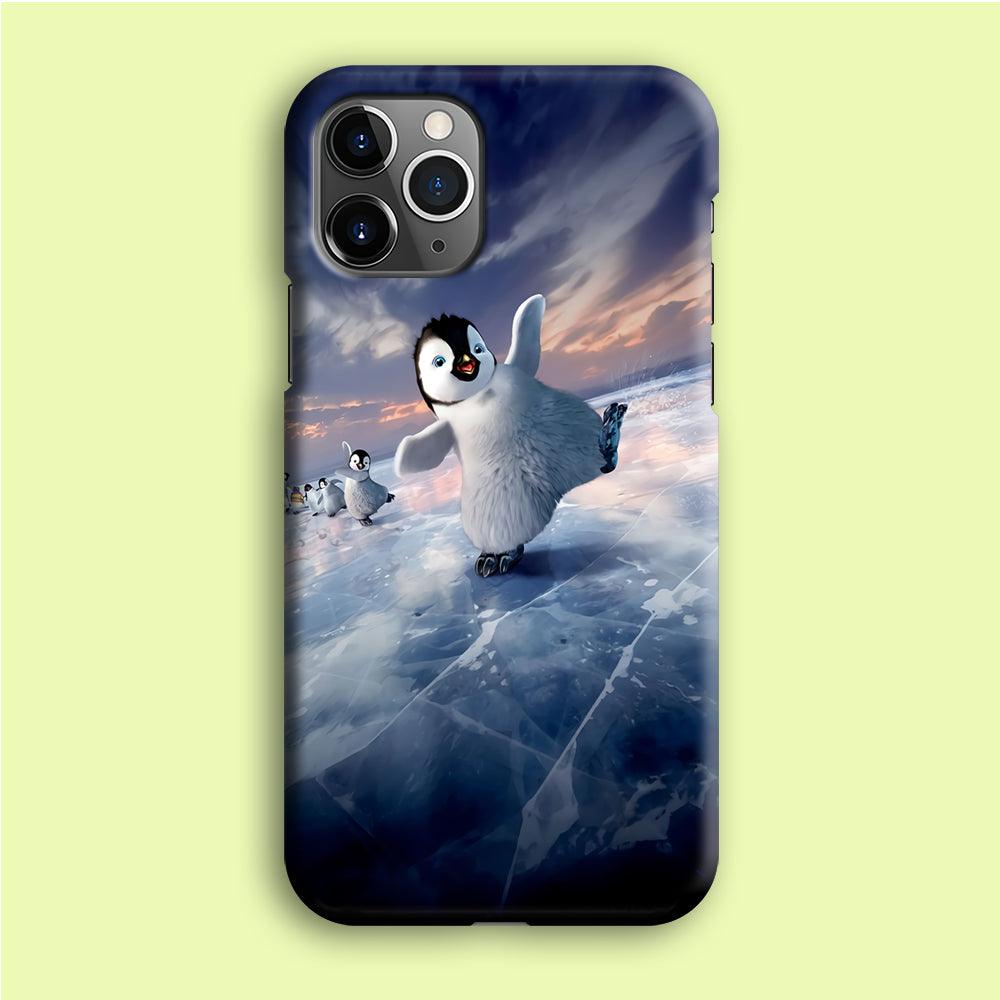 Happy Feet Two iPhone 12 Pro Case-Plastic / Full Wrap (3D Case)-Xtracase