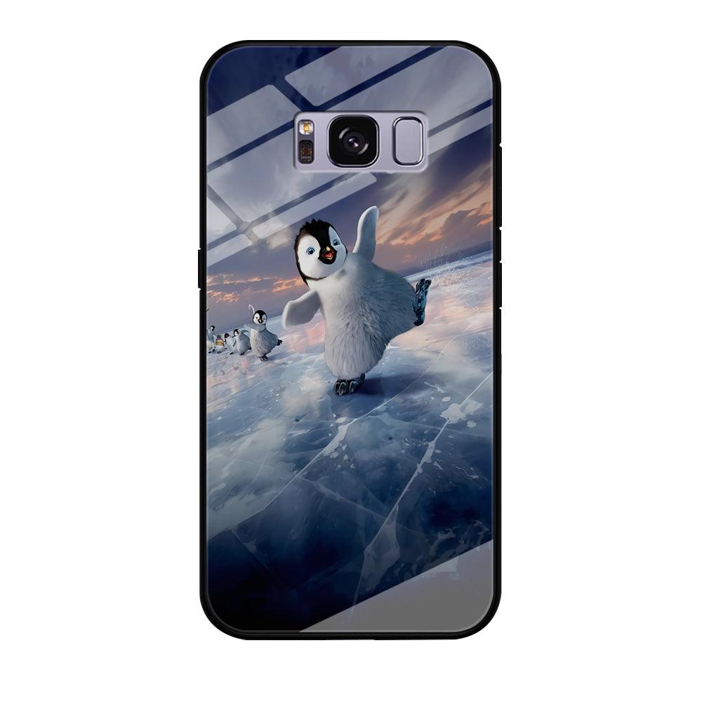 Happy Feet Two Samsung Galaxy S8 Case-Tempered Glass Case-Xtracase