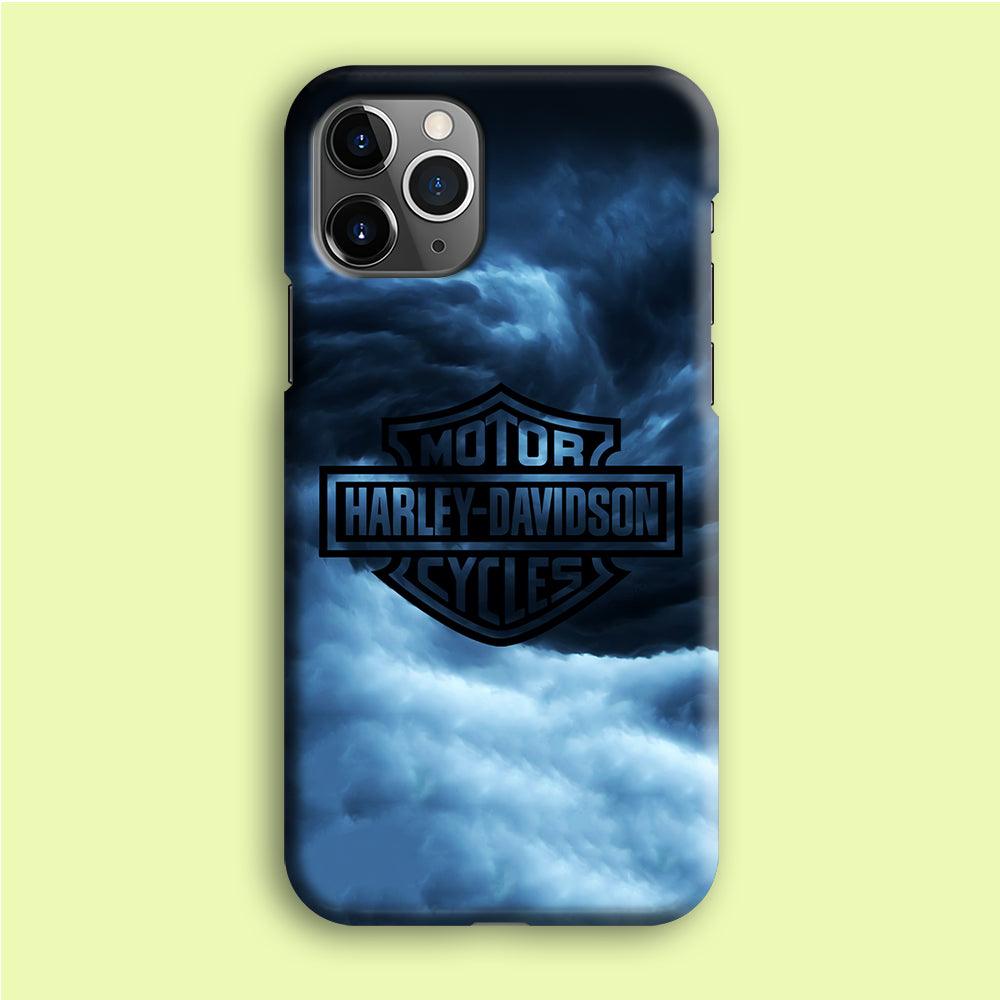 Harley Davidson Cloud iPhone 12 Pro Case-Plastic / Full Wrap (3D Case)-Xtracase