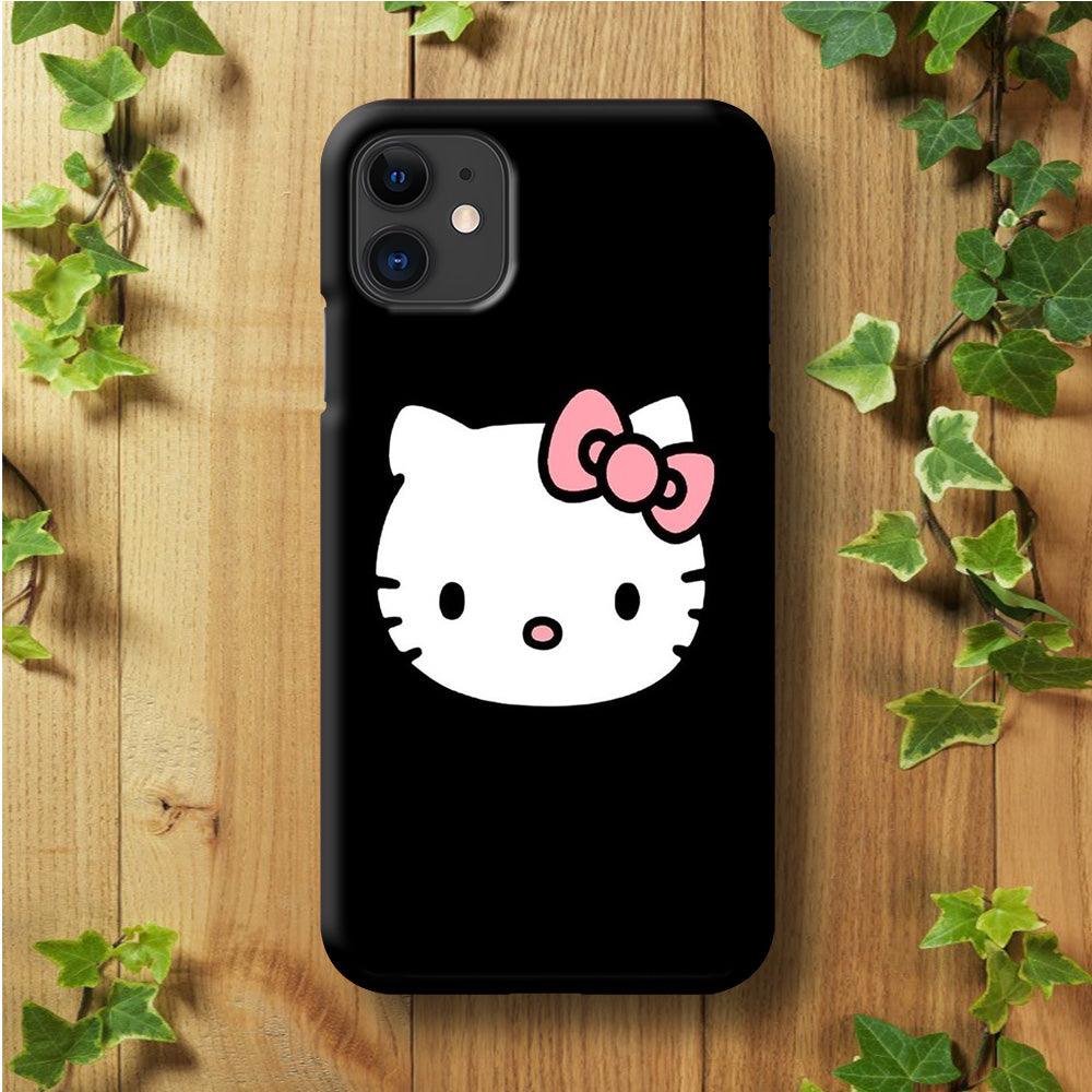 Hello kitty iPhone 11 Case-Plastic / Full Wrap (3D Case)-Xtracase