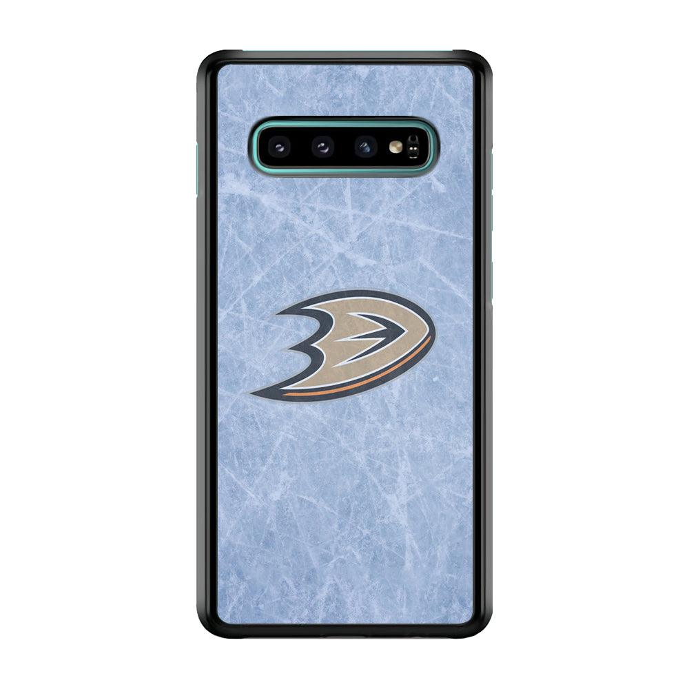 Hockey Anaheim Ducks NHL 001 Samsung Galaxy S10 Case-Plastic / Full Wrap (3D Case)-Xtracase