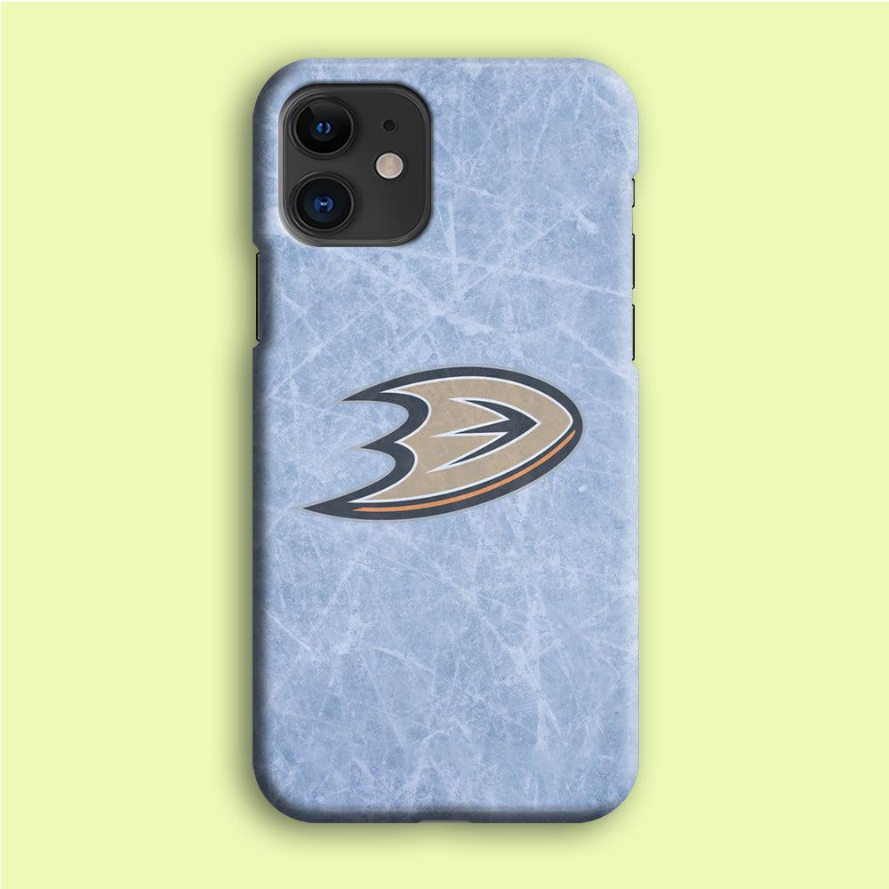Hockey Anaheim Ducks NHL 001 iPhone 12 Case-Plastic / Full Wrap (3D Case)-Xtracase