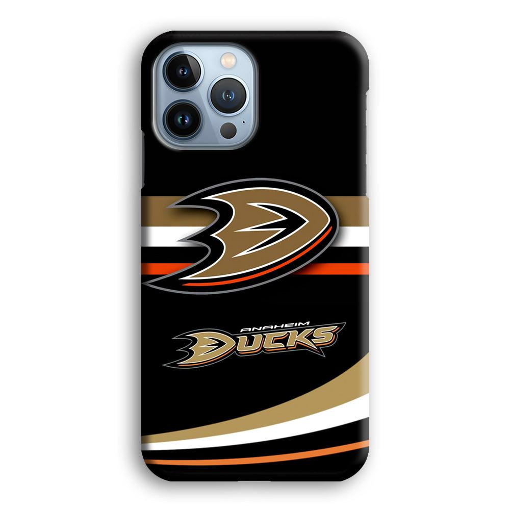 Hockey Anaheim Ducks NHL 002 iPhone 13 Pro Case-Plastic / Full Wrap (3D Case)-Xtracase