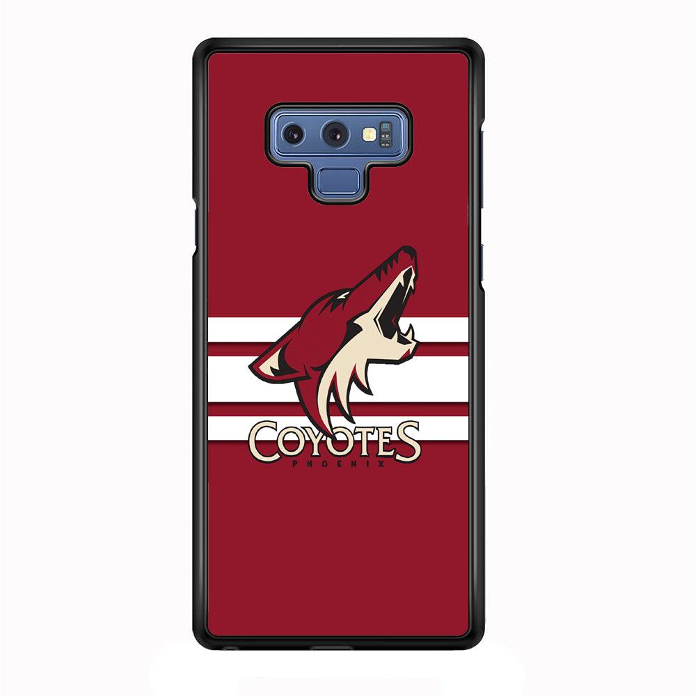 Hockey Arizona Coyotes NHL 001 Samsung Galaxy Note 9 Case-Plastic / Full Wrap (3D Case)-Xtracase