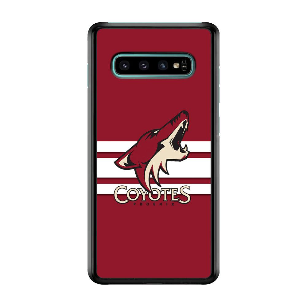Hockey Arizona Coyotes NHL 001 Samsung Galaxy S10 Case-Plastic / Full Wrap (3D Case)-Xtracase