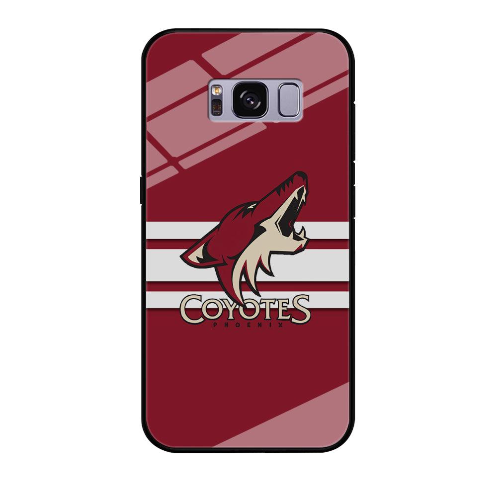 Hockey Arizona Coyotes NHL 001 Samsung Galaxy S8 Plus Case-Tempered Glass Case-Xtracase