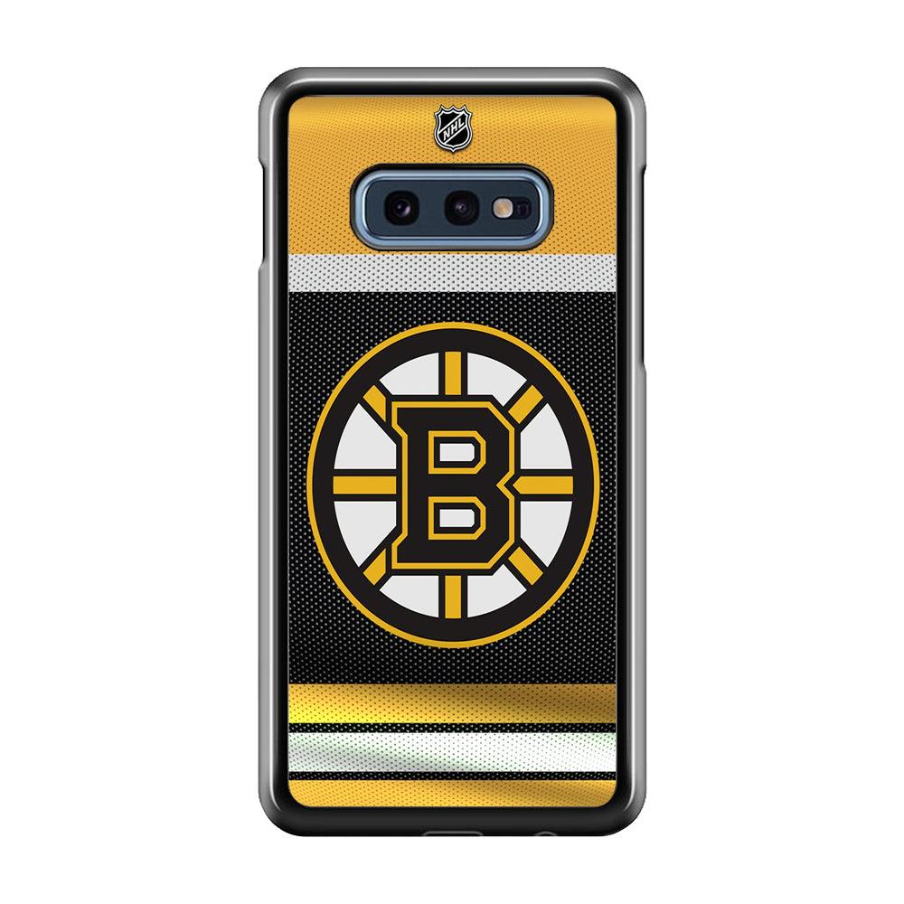 Hockey Boston Bruins NHL 002 Samsung Galaxy S10E Case-Plastic / Full Wrap (3D Case)-Xtracase