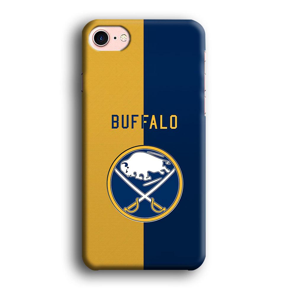 Hockey Buffalo Sabres NHL 001 iPhone SE 2020 Case-Plastic / Full Wrap (3D Case)-Xtracase