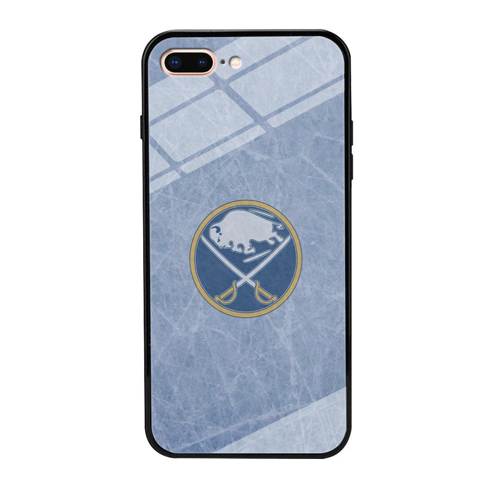 Hockey Buffalo Sabres NHL 002 iPhone 8 Plus Case-Tempered Glass Case-Xtracase