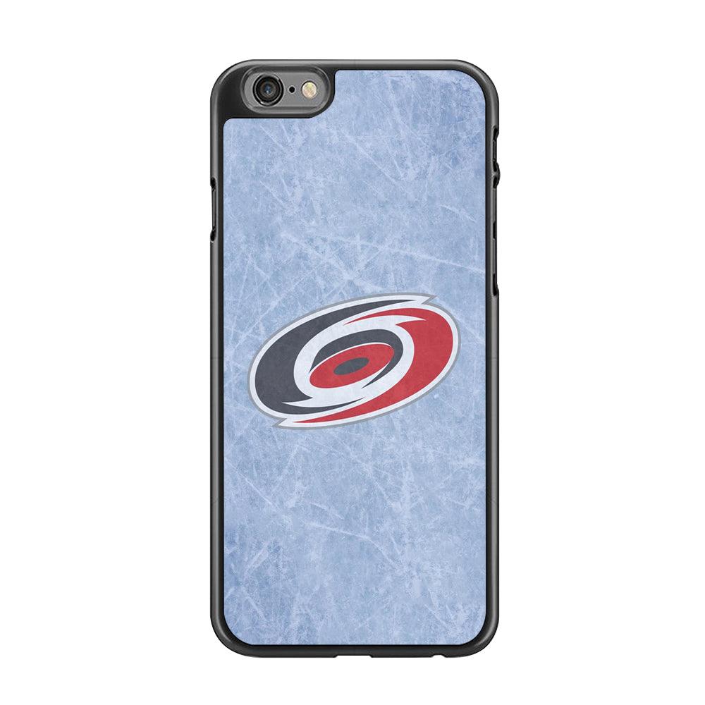 Hockey Carolina Hurricanes NHL 001 iPhone 6 | 6s Case-Rubber / Black (2D Case)-Xtracase