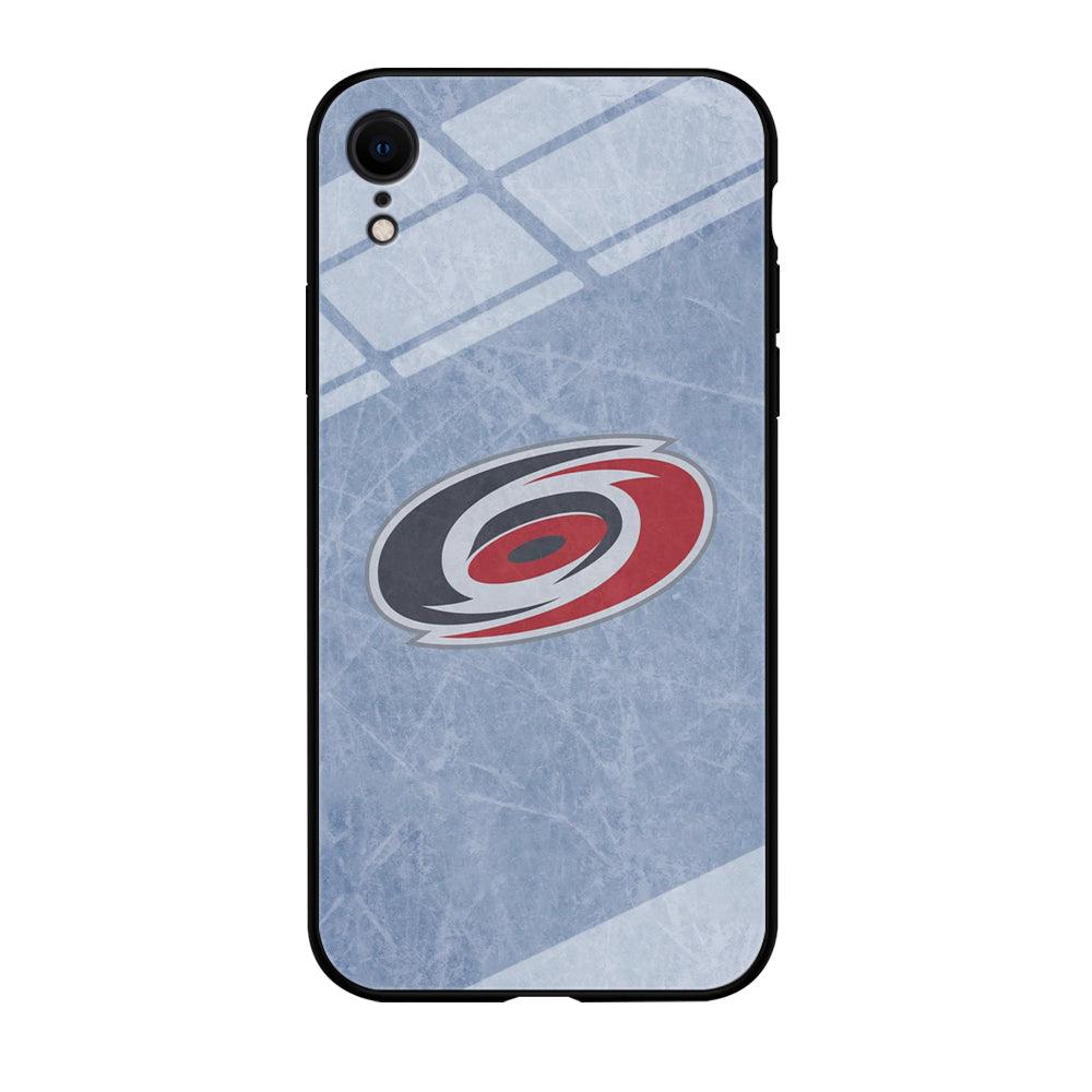 Hockey Carolina Hurricanes NHL 001 iPhone XR Case-Tempered Glass Case-Xtracase