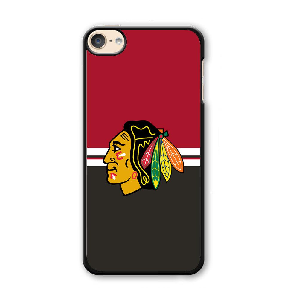 Hockey Chicago Blackhawks NHL 001 iPod Touch 6 Case-Plastic / Full Wrap (3D Case)-Xtracase
