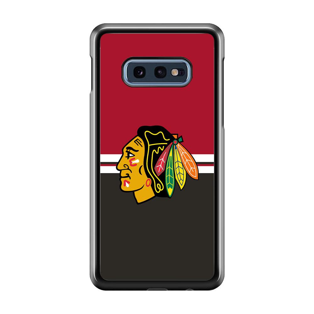 Hockey Chicago Blackhawks NHL 001 Samsung Galaxy S10E Case-Plastic / Full Wrap (3D Case)-Xtracase