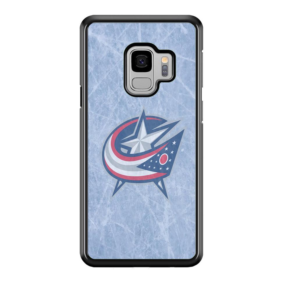 Hockey Columbus Blue Jackets NHL 001 Samsung Galaxy S9 Case-Plastic / Full Wrap (3D Case)-Xtracase