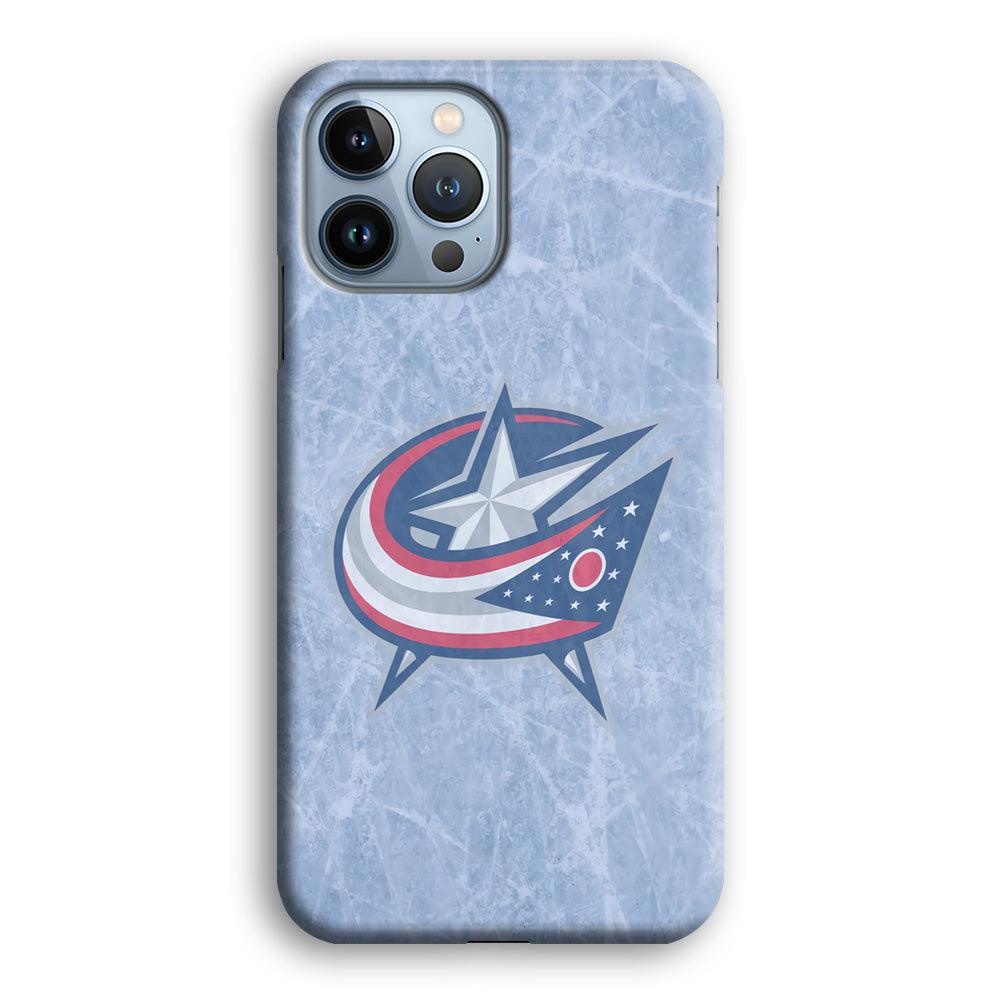 Hockey Columbus Blue Jackets NHL 001 iPhone 13 Pro Max Case-Plastic / Full Wrap (3D Case)-Xtracase