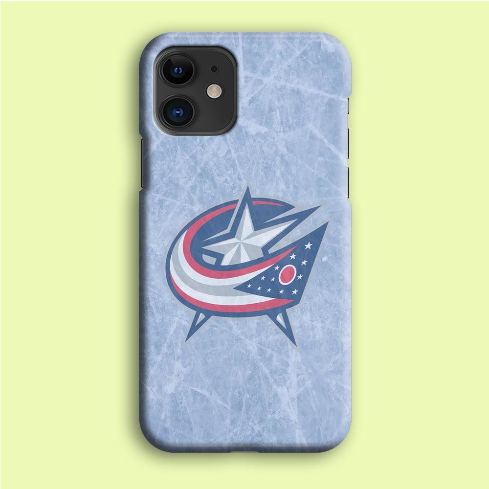 Hockey Columbus Blue Jackets NHL 001 iPhone 12 Mini Case-Plastic / Full Wrap (3D Case)-Xtracase