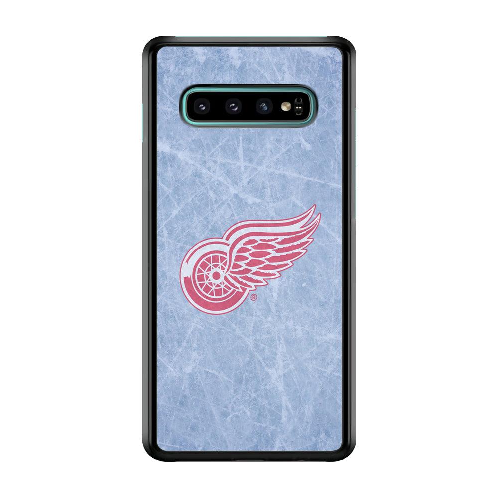 Hockey Detroit Red Wings NHL 001 Samsung Galaxy S10 Plus Case-Plastic / Full Wrap (3D Case)-Xtracase