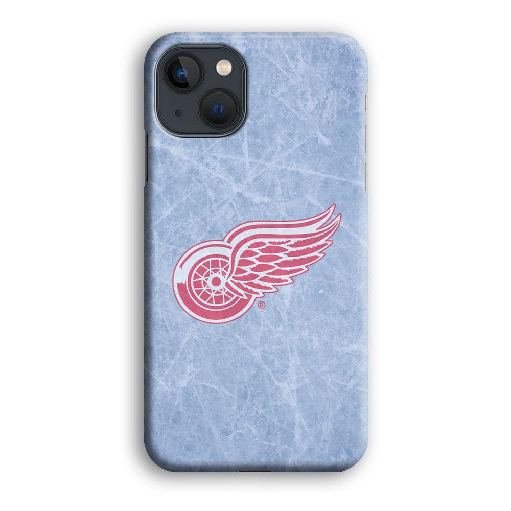 Hockey Detroit Red Wings NHL 001 iPhone 13 Mini Case-Plastic / Full Wrap (3D Case)-Xtracase