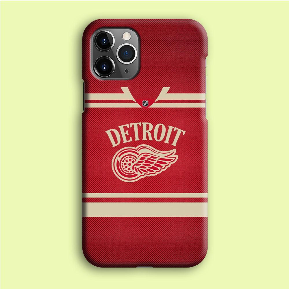 Hockey Detroit Red Wings NHL 002 iPhone 12 Pro Max Case-Plastic / Full Wrap (3D Case)-Xtracase
