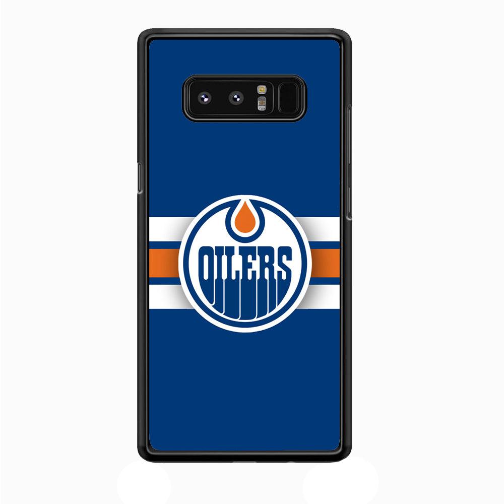 Hockey Edmonton Oilers NHL 001 Samsung Galaxy Note 8 Case-Plastic / Full Wrap (3D Case)-Xtracase