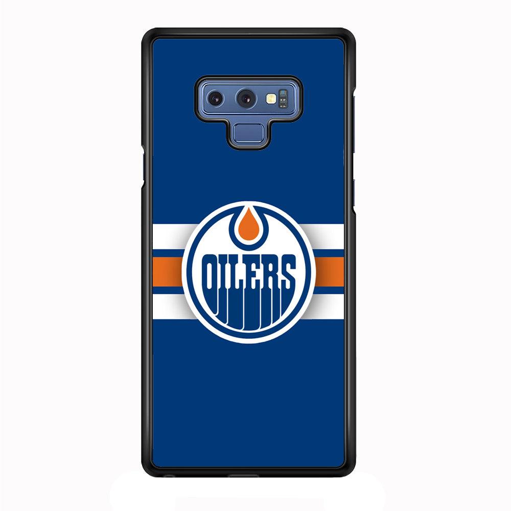 Hockey Edmonton Oilers NHL 001 Samsung Galaxy Note 9 Case-Plastic / Full Wrap (3D Case)-Xtracase