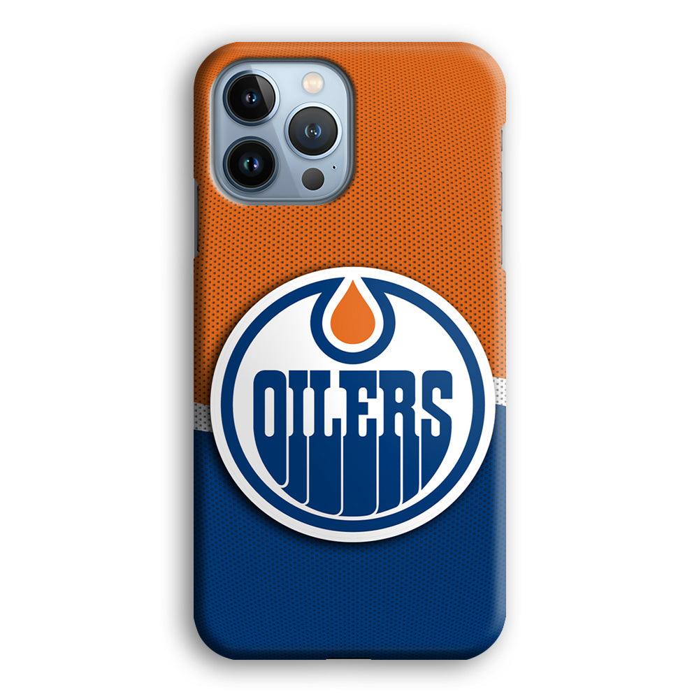Hockey Edmonton Oilers NHL 002 iPhone 13 Pro Case-Plastic / Full Wrap (3D Case)-Xtracase