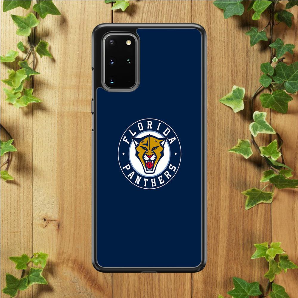 Hockey Florida Panthers NHL 001 Samsung Galaxy S20 Plus Case-Rubber / White (2D Case)-Xtracase