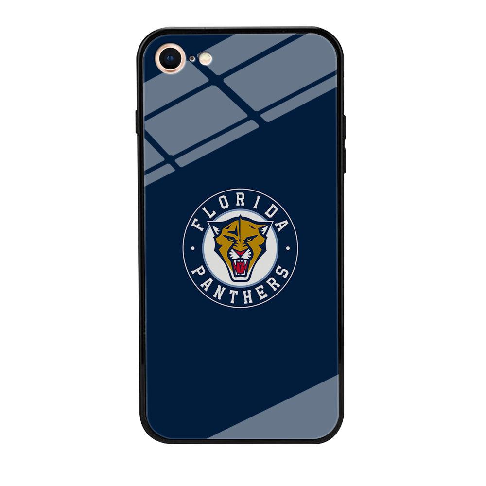 Hockey Florida Panthers NHL 001 iPhone 7 Case-Tempered Glass Case-Xtracase