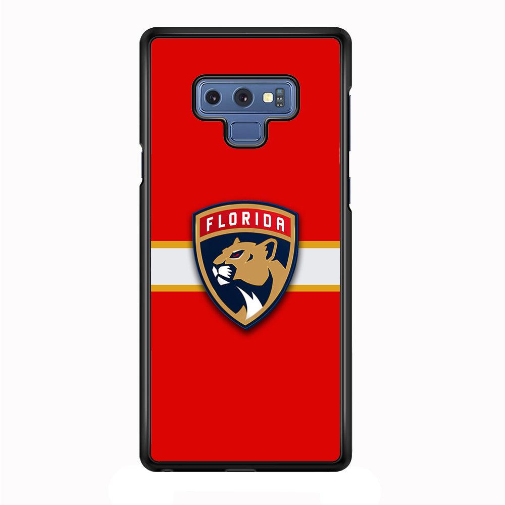 Hockey Florida Panthers NHL 002 Samsung Galaxy Note 9 Case-Plastic / Full Wrap (3D Case)-Xtracase