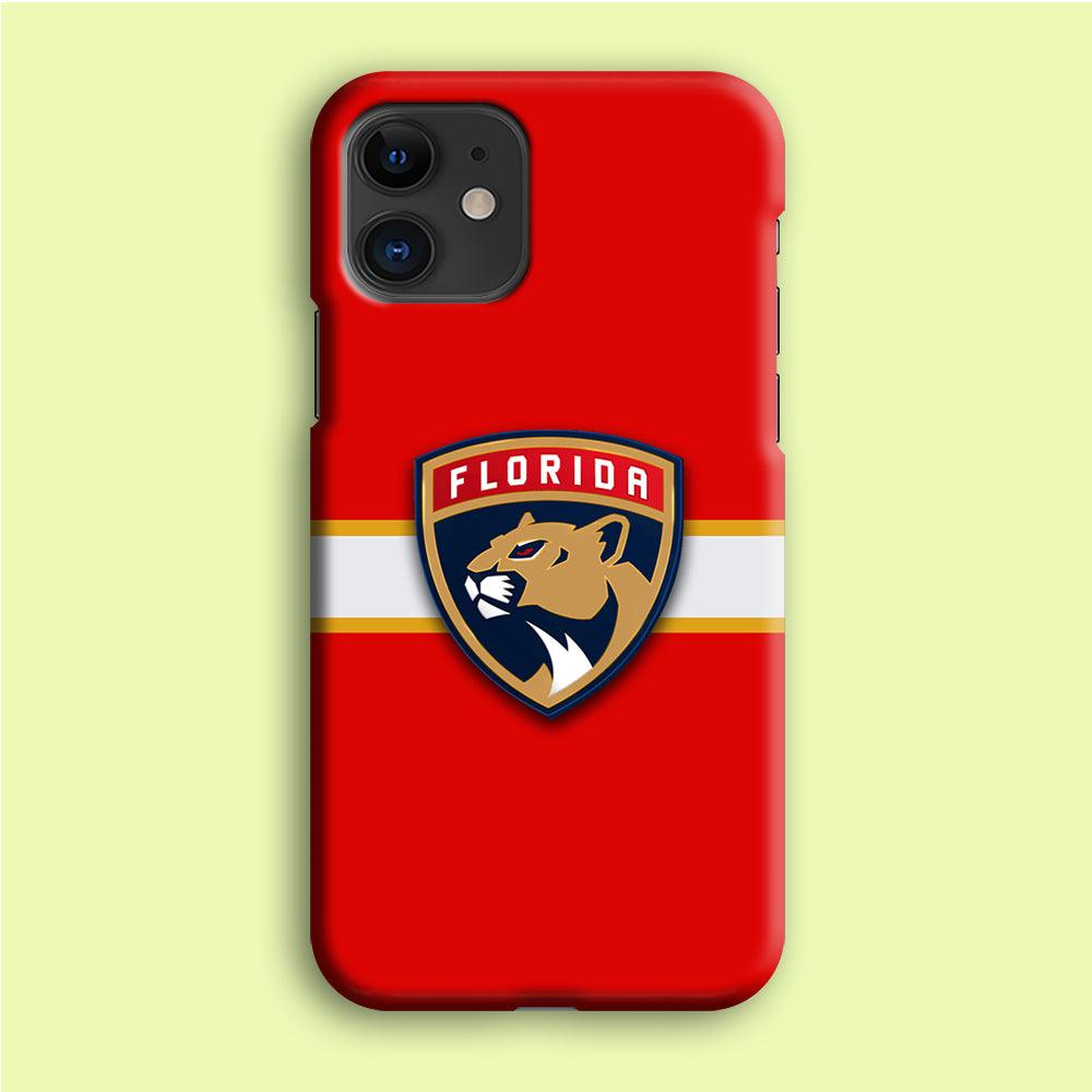 Hockey Florida Panthers NHL 002 iPhone 12 Mini Case-Plastic / Full Wrap (3D Case)-Xtracase