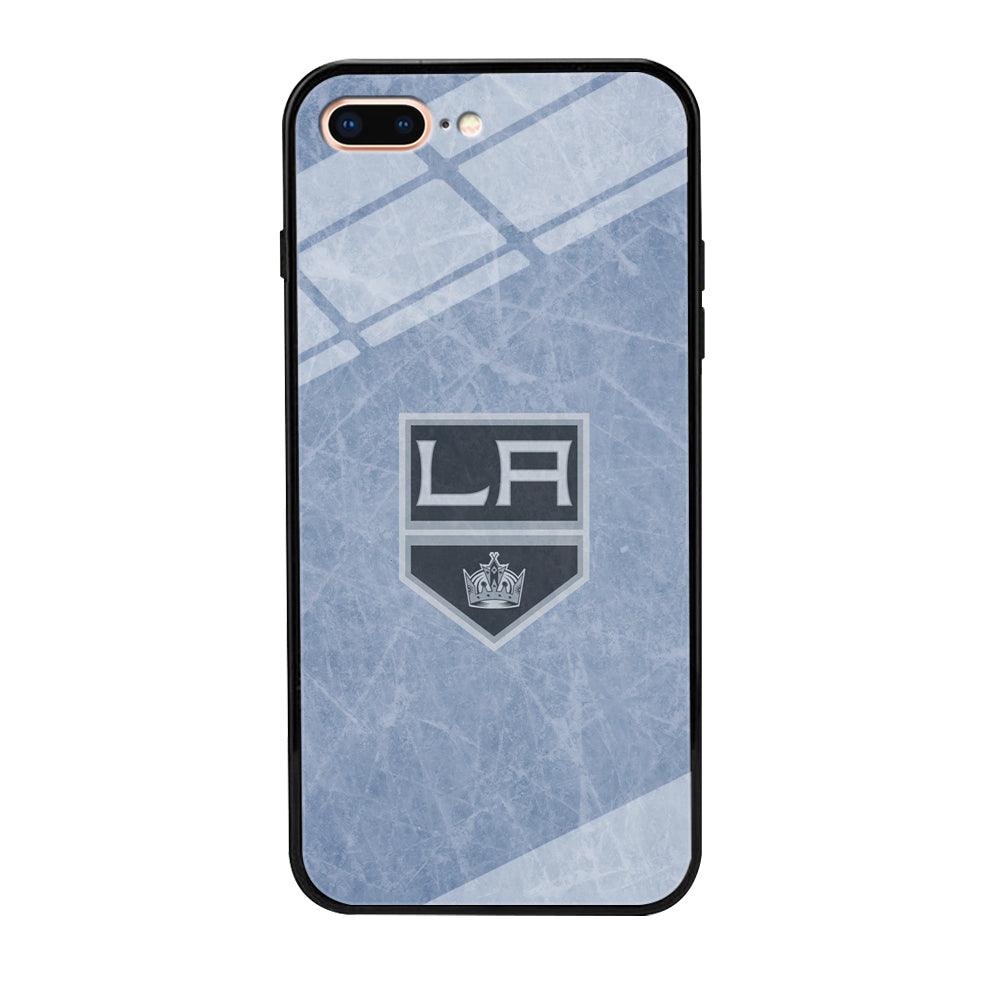 Hockey Los Angeles Kings NHL 001 iPhone 8 Plus Case-Tempered Glass Case-Xtracase