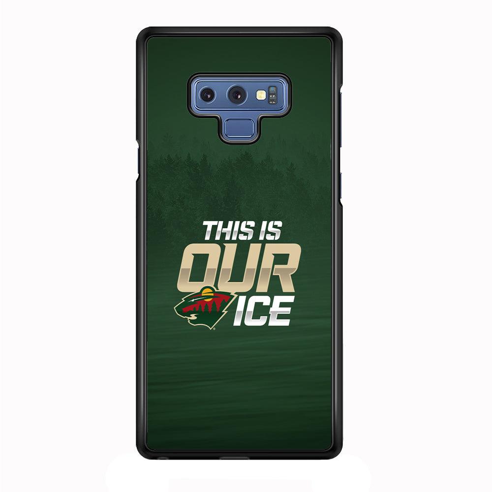 Hockey Minnesota Wild NHL 002 Samsung Galaxy Note 9 Case-Plastic / Full Wrap (3D Case)-Xtracase