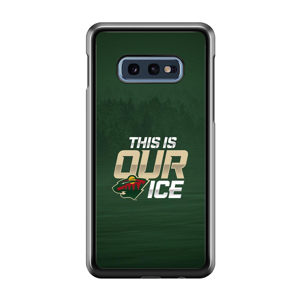 Hockey Minnesota Wild NHL 002 Samsung Galaxy S10E Case-Plastic / Full Wrap (3D Case)-Xtracase