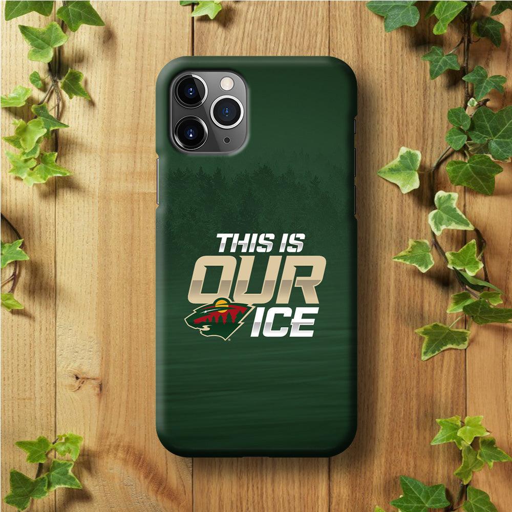Hockey Minnesota Wild NHL 002 iPhone 11 Pro Max Case-Plastic / Full Wrap (3D Case)-Xtracase