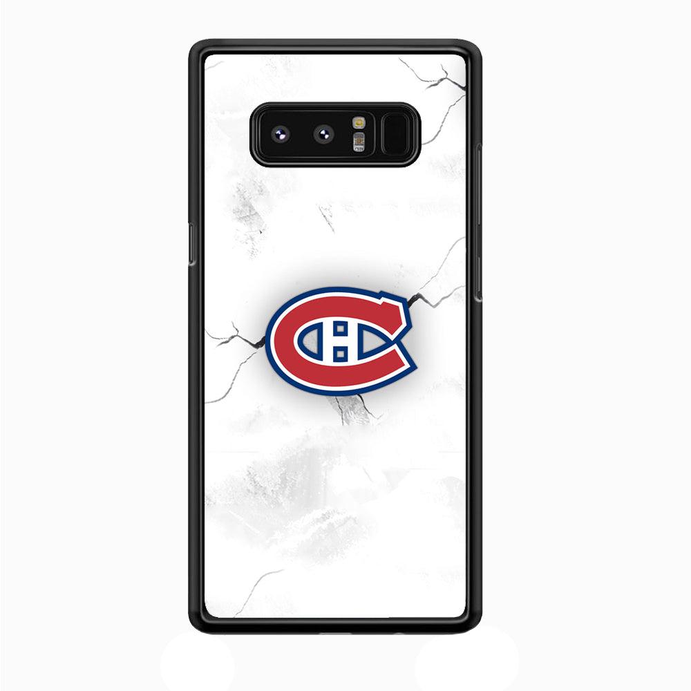 Hockey Montréal Canadiens NHL 001 Samsung Galaxy Note 8 Case-Plastic / Full Wrap (3D Case)-Xtracase