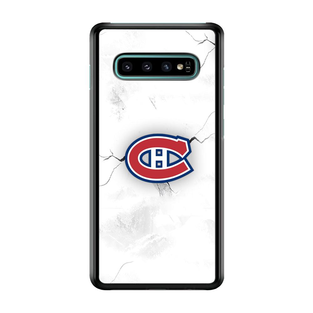 Hockey Montréal Canadiens NHL 001 Samsung Galaxy S10 Plus Case-Plastic / Full Wrap (3D Case)-Xtracase