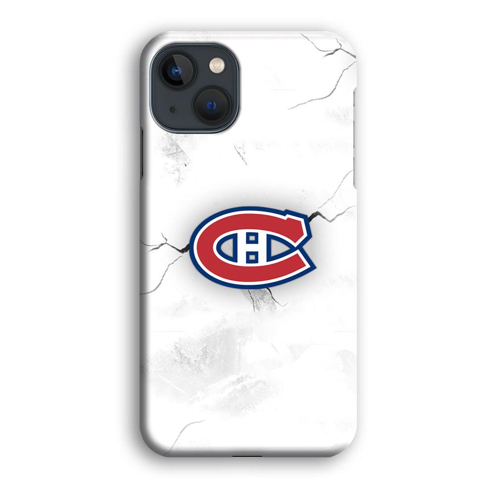 Hockey Montréal Canadiens NHL 001 iPhone 13 Mini Case-Plastic / Full Wrap (3D Case)-Xtracase