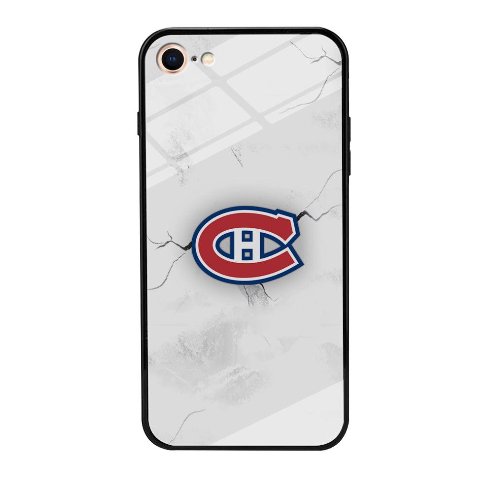 Hockey Montréal Canadiens NHL 001 iPhone 7 Case-Tempered Glass Case-Xtracase