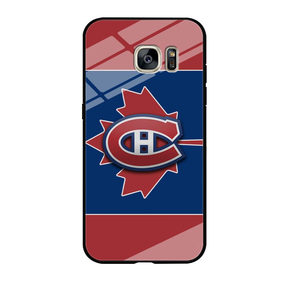Hockey Montréal Canadiens NHL 002 Samsung Galaxy S7 Edge Case-Tempered Glass Case-Xtracase
