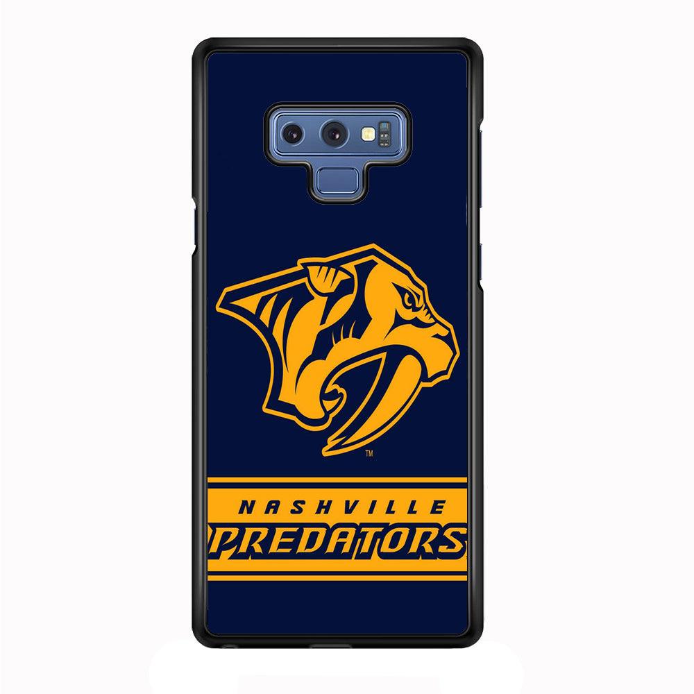Hockey Nashville Predators NHL 001 Samsung Galaxy Note 9 Case-Plastic / Full Wrap (3D Case)-Xtracase