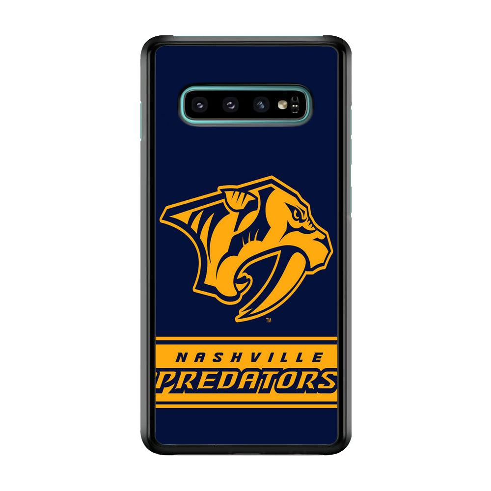 Hockey Nashville Predators NHL 001 Samsung Galaxy S10 Plus Case-Plastic / Full Wrap (3D Case)-Xtracase
